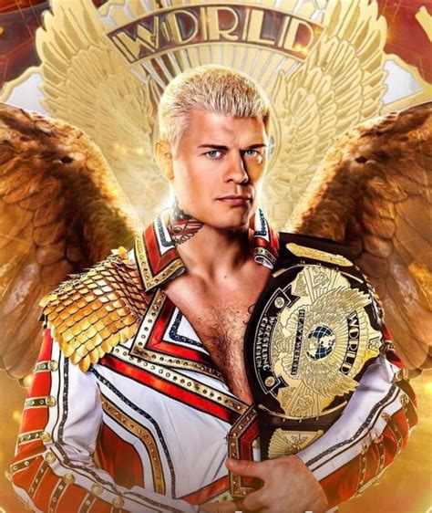 cody rhodes winged eagle belt.